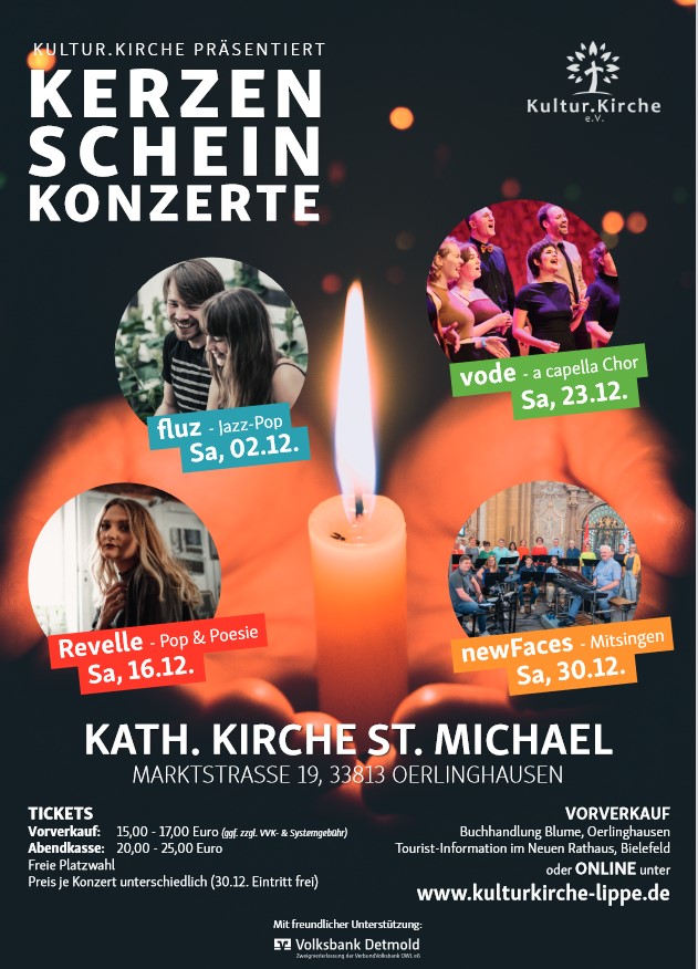 Kerzenscheinkonzerte in Oerlinghausen Dezember 2023